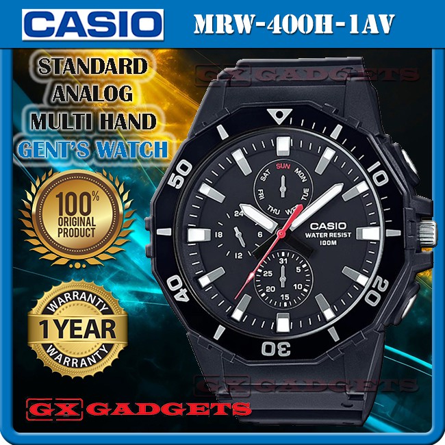 casio mrw400h
