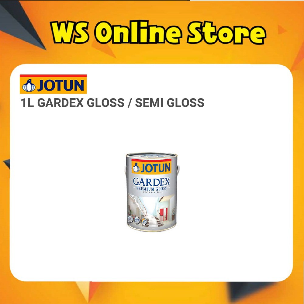 1l Jotun Gardex Premium Gloss Semi Gloss Shopee Malaysia 1739