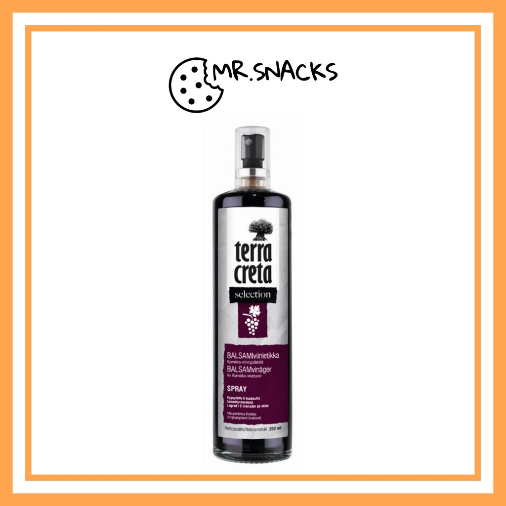 Terra Creta Balsamic Vinegar Spray Bottle 100ml Shopee Malaysia
