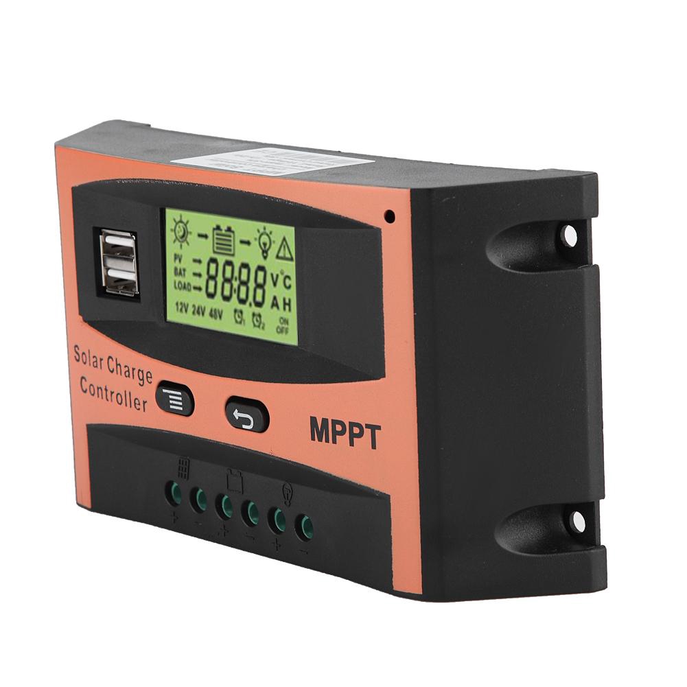 eMPPT 40A Solar Charge Controller 12V 24V 36V 48V AUTO Regulador withLCD Display
