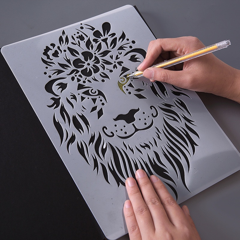 DIY Scratch Art Templates / Stencils Pattern Designs For Scratch Art Project Scratch Board