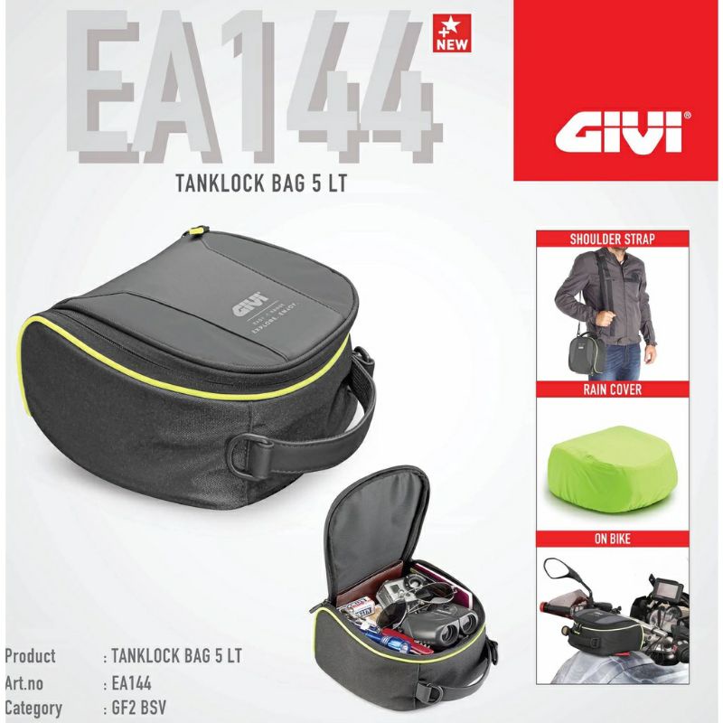 GIVI EA144 MINI TANKLOCK BAG 5 LITER (New) Shopee Malaysia