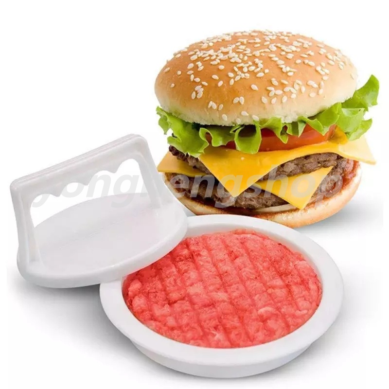 Round Shape Hamburger Press Hamburger Meat Beef Grill Burger Press Patty Maker Mold Kitchen Tool