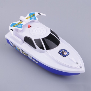 Battery Powered Yacht Boat Toy for Kids Swimming Pool Bathtub Play 