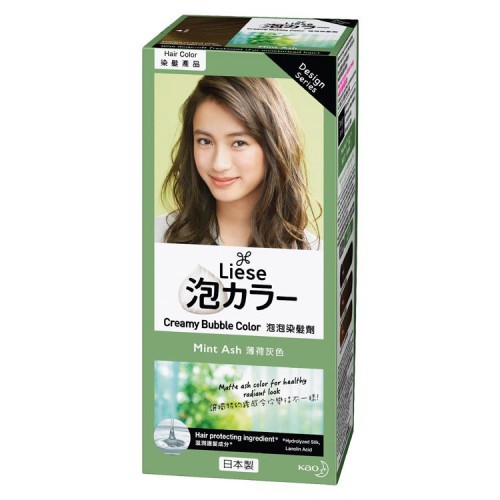 Liese Creamy Bubble Colour Hair Dye Mint Ash Shopee Malaysia