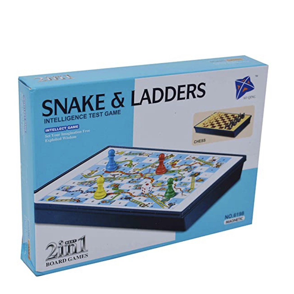 Eazytoys Magnetic Board Game 2 In 1 Snake Ladder Snake Ladder Magnet 6198 Shopee Malaysia