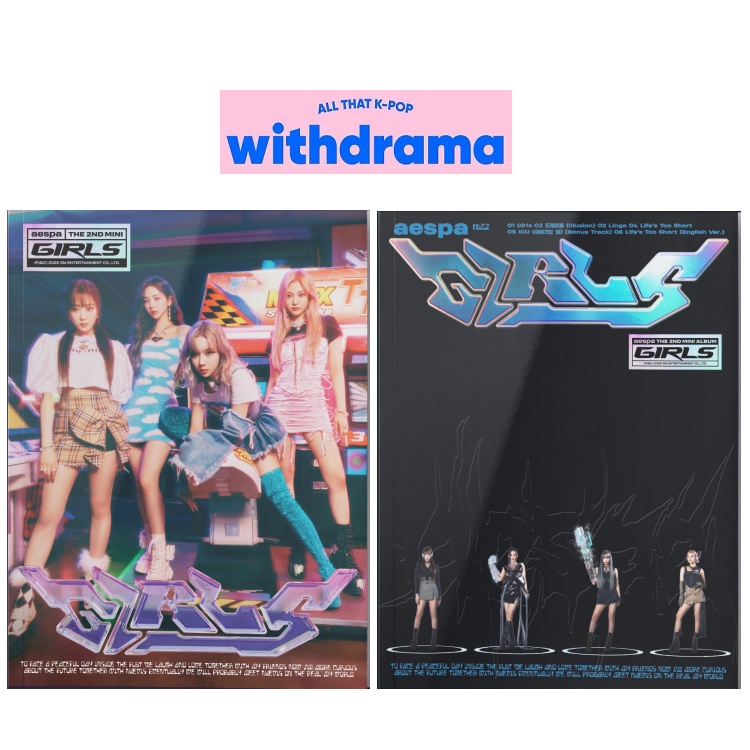 AESPA - 2nd Mini Album [ Girls ] (REAL WORLD + KWANGYA) | Shopee Malaysia