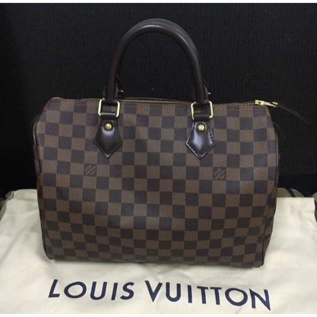Preloved Authentic Louis Vuitton Speedy 30 Damier | Shopee Malaysia
