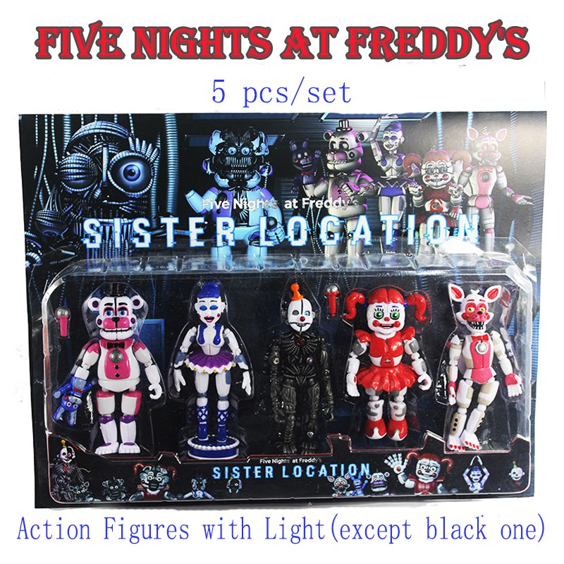 fnaf sister location action figures