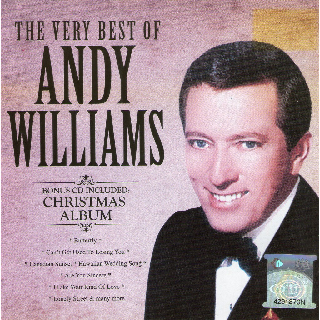 Cd Andy Williams The Very Best Of Andy Williams 3cd Shopee Malaysia