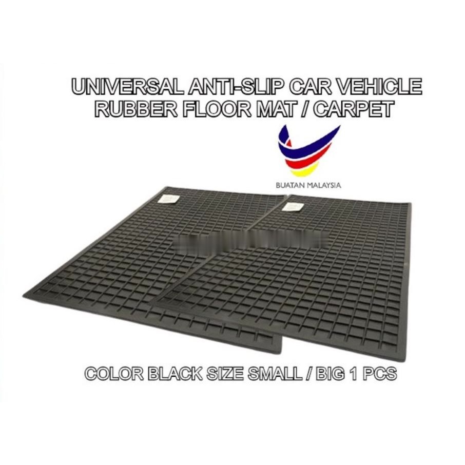 Universal AntiSlip Car Rubber Carpet / Floor Mat Large/Small