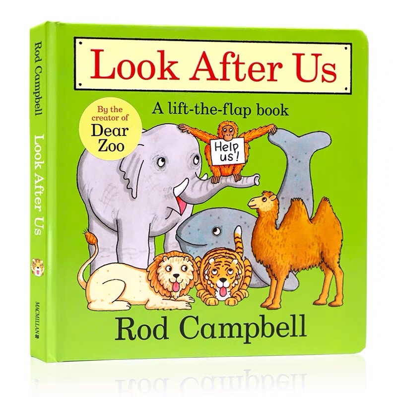 REDFOX】ORIGINAL Dear Zoo / I'm Hungry / It's Mine / Look After Us by Rod  Campbell | Lift The Flap ORIGINAL | Shopee Malaysia