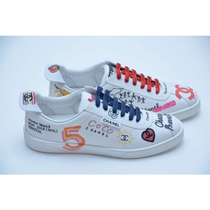 Chanel X PHARRELL WILLIAMS URBAN SNEAKERS Shoes Women Shoes | Shopee  Malaysia