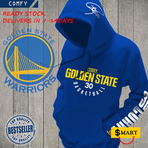 Nba Golden State Warrior Stephen Curry Hoodie Can Custom Made To Include Logo At Front Hood Or Sleeve Shopee Malaysia