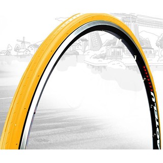 yellow road bike tyres