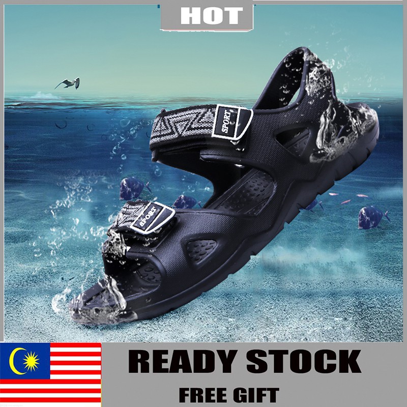 Lelaki Korea  Casual Beach Sandal  Bernafas Selipar Musim  