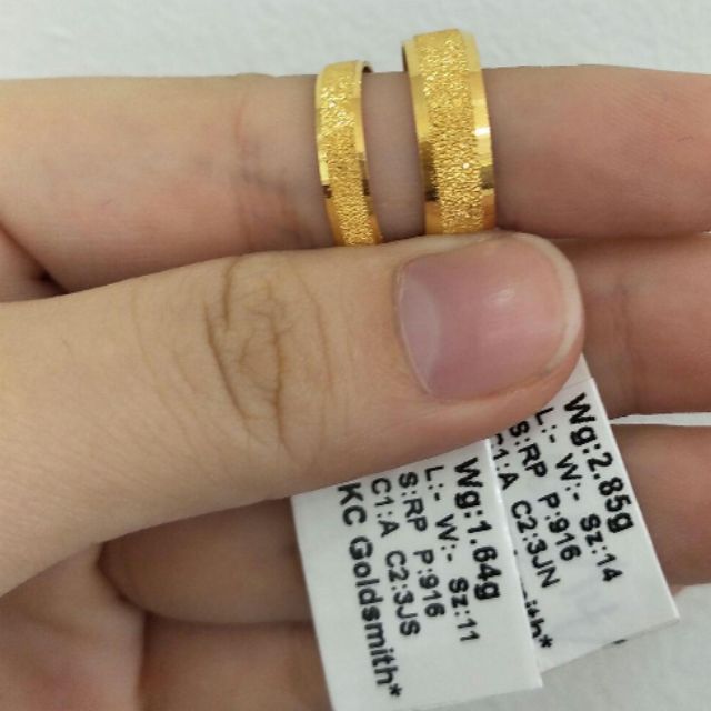 original gold ring price