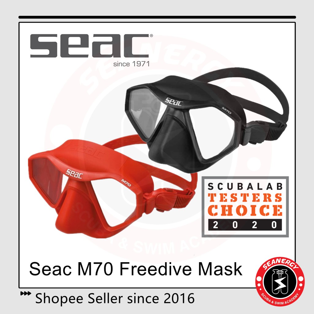Seac M70 Mask Free Dive Mask Scuba Mask Diving Mask Free Diving Mask