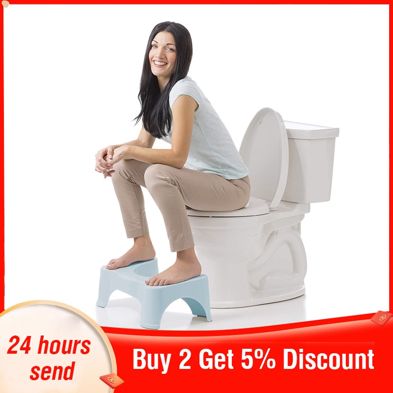 Toilet Step Stool Squat Potty Bathroom Toilet Stool Foot Stool Bathroom
