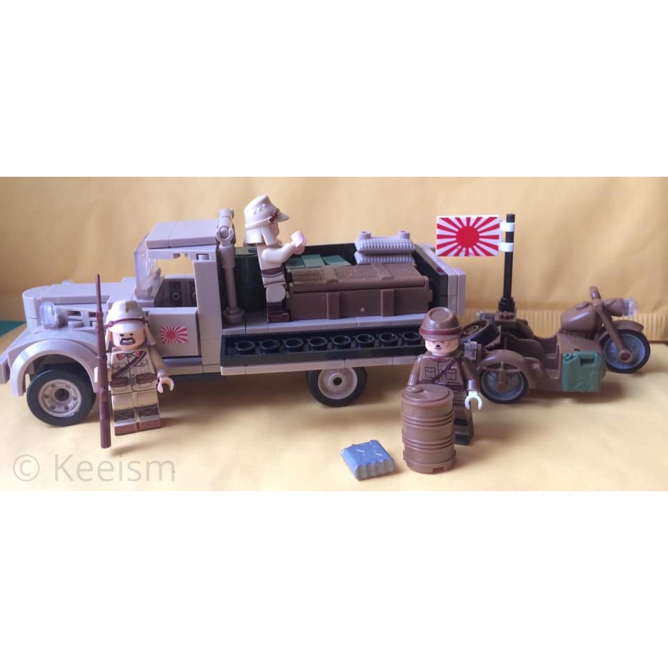 lego ww2 truck