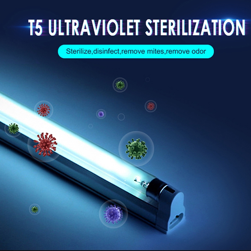 Ultraviolet Germicidal Light T5 8W 6W Tube UVC Disinfection Sterilizer