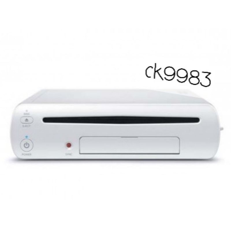 Nintendo Wii U Japan Console Only Shopee Malaysia