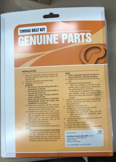 PERODUA KANCIL 850 TIMING BELT KIT SET ORIGINAL 100K KM 