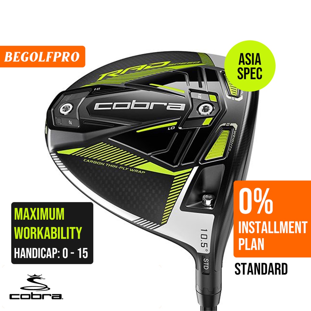 Cobra KING RADSPEED Driver – Asia