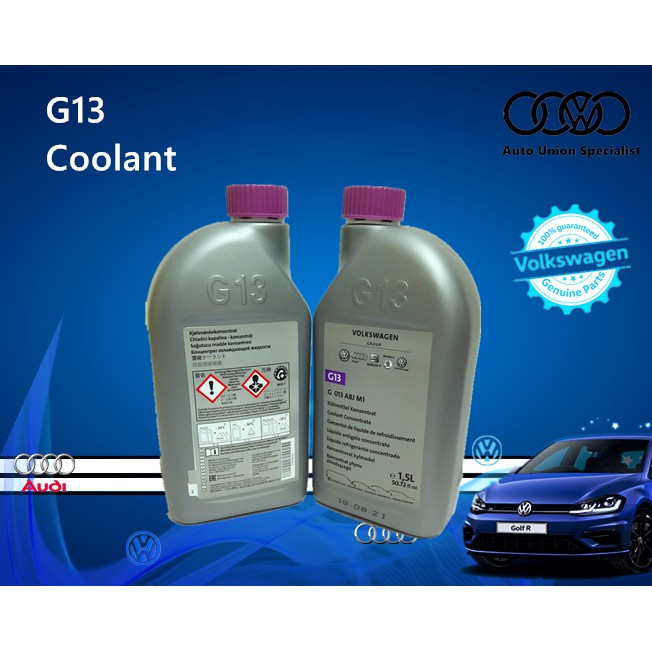 Volkswagen Genuine G13 Coolant VW Audi G013A8JM1/G 013 A8J M1 (1.5L ...