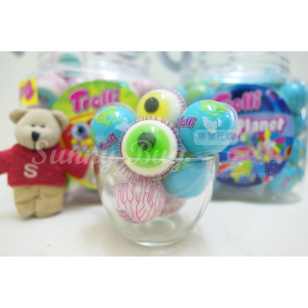 [Sunny Buy] Spain Trolli Pop eye Halloween Limited Eyeball Earth