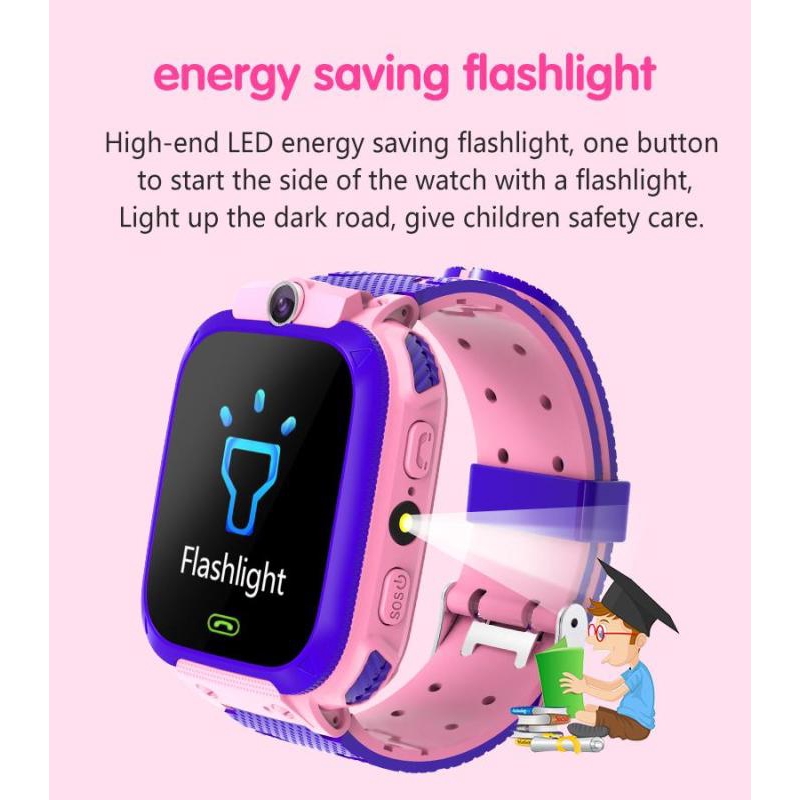 Original Q12 Lbs Child Smart Watch Phone Position Children Watch 1 44 Inch Color Touch Screen Wifi Sos Smart Baby Watch Jam Telefon Smart Watch For Kids Smartwatch For Iphone Apple Xiaomi Jam