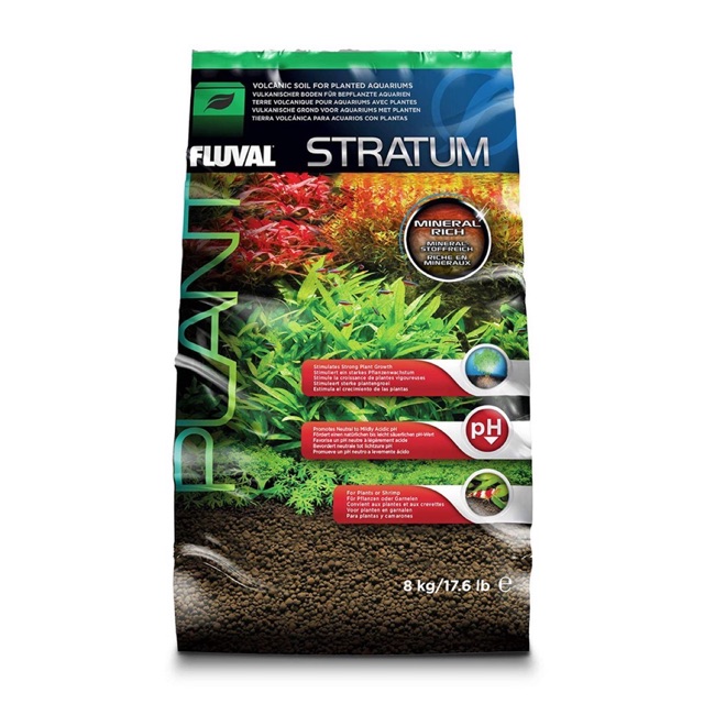 1kg NEW Fluval Stratum Plant And Shrimp Aquarium Aqua Soil (Repack)