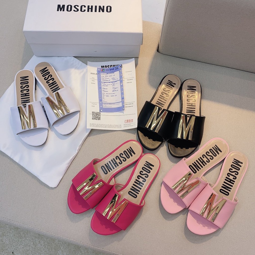 moschino slippers