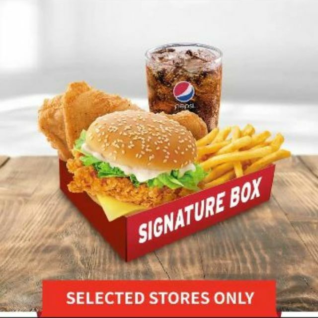 Signature Box Kfc