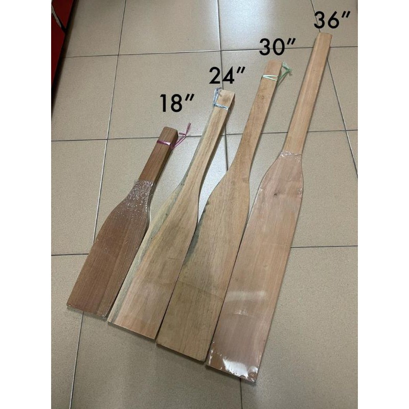 Sudip Kayu Kuali Kawah 1860 Long Wooden Pan Spatula Senduk