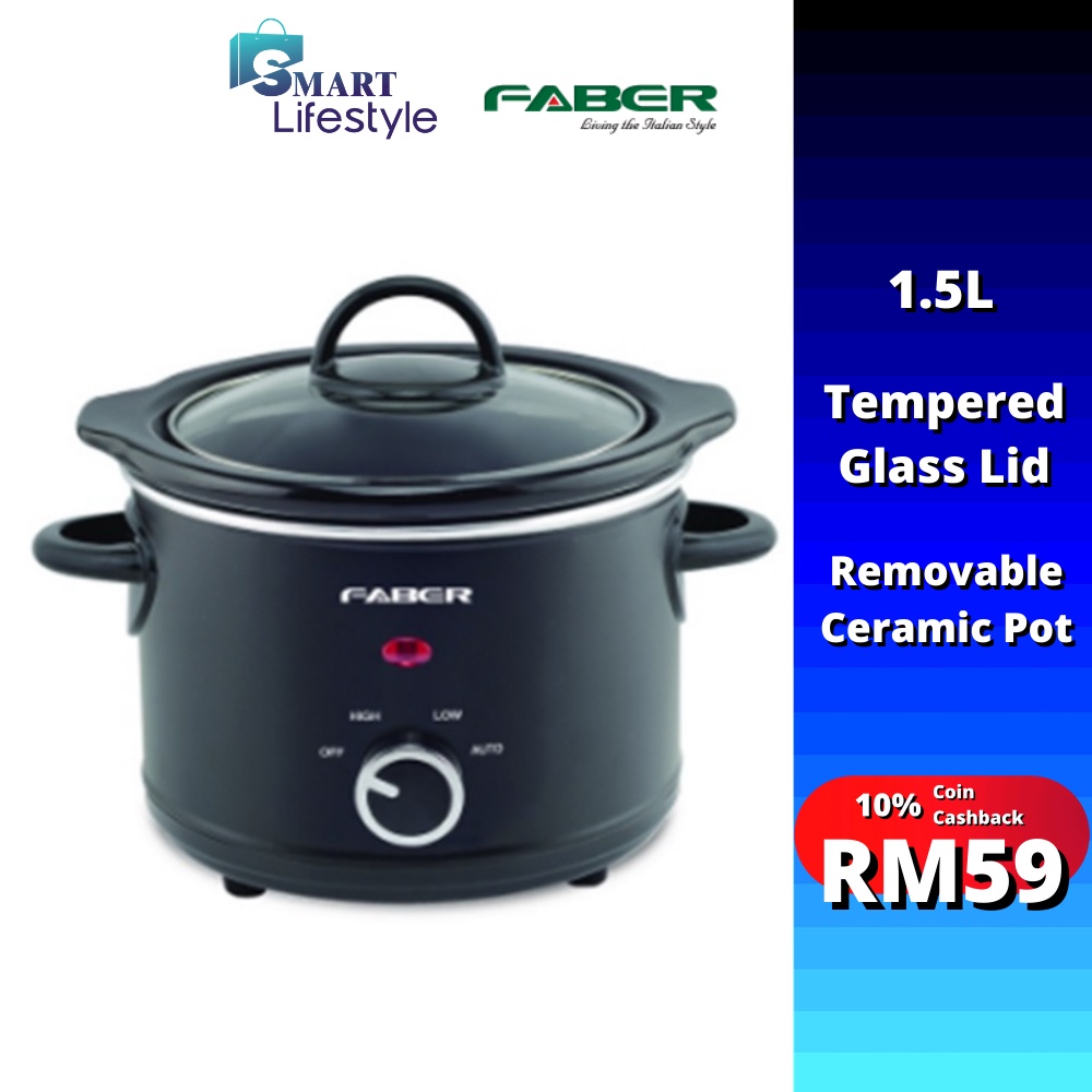 FABER Slow Cooker (1.5L) FSC516 Replacement FSC515/FSC150BK