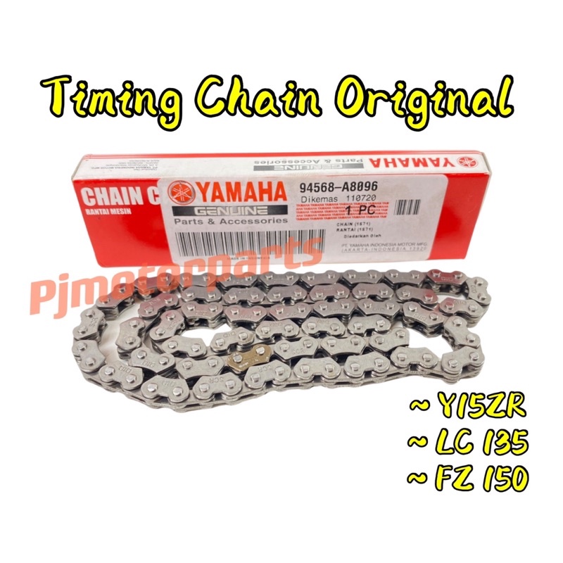 LC135/FZ150/Y15/Y15ZR V1,V2/LC 135 4S 5S(Original Yamaha & AClass) Timing Chain/Rantai Kecil