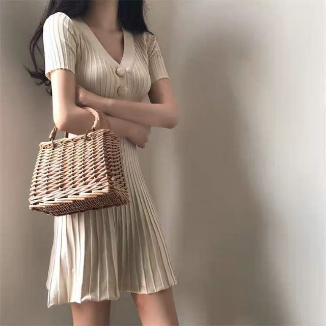  baju  long sleeve summer maxi dress casual  dress Shopee  