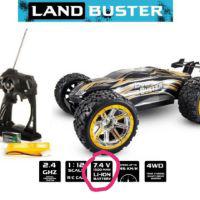 land buster rc car parts