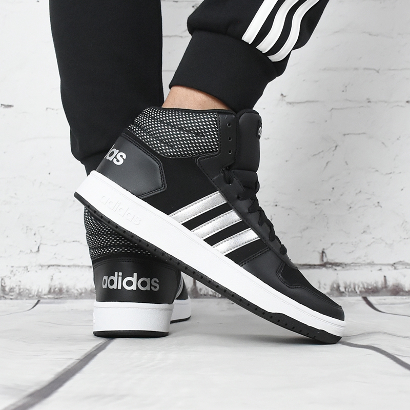 men's adidas hoops 2.0 mid retro sneakers