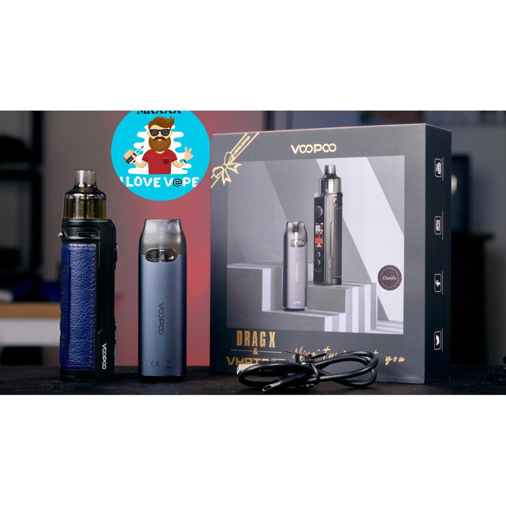 Original Voopoo Drag S & Vmate Pod (Gift Set) FREE !! FREE !! FREE