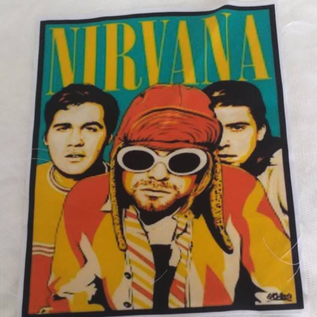 Backpatch nirvana jeans Jacket | Shopee Malaysia