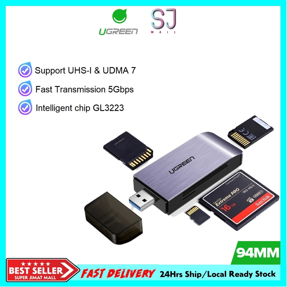 [ REDUCTION MYR 0.80 ] Ugreen usb 3.0 5gbps super high speed sd card