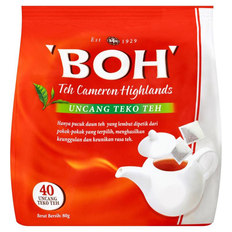 Teh Boh Uncang 80 40 20 Uncang Shopee Malaysia