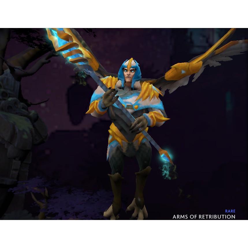 Dota2 Item Skywrath Mage The Arms Of Retribution Set Rare