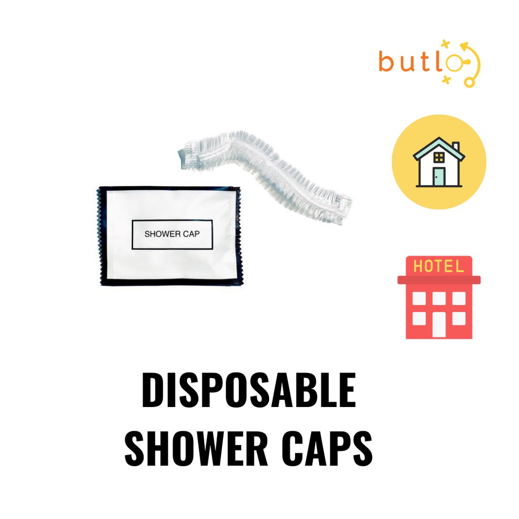 Disposable Shower Cap For Hotel & Airbnb / 10pcs Shopee Malaysia