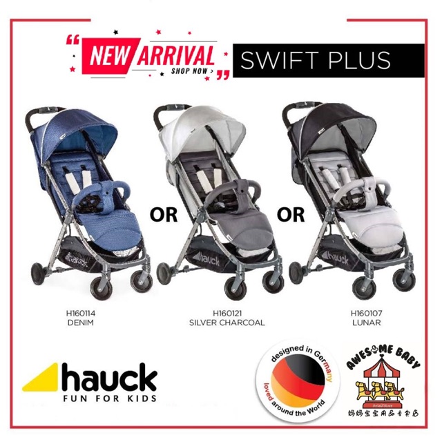 stroller hauck swift plus