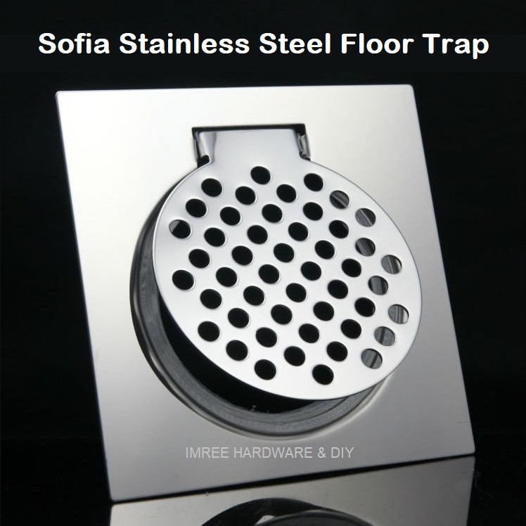 SOFIA Stainless Steel Floor Trap - Turnover Design ...