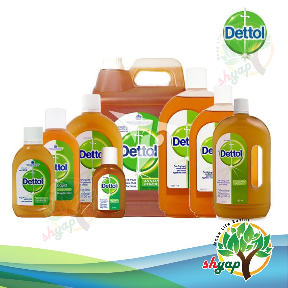 Dettol Antiseptic Germicide Liquid 250ml, 125ml, 50ml (delivery date is