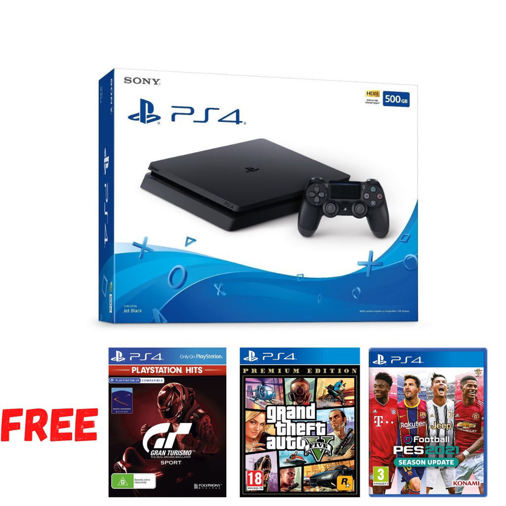 Sony Ps4 Slim 1tb Ps4 Pro 1tb Bundle Mega Pack Brand New Shopee Malaysia